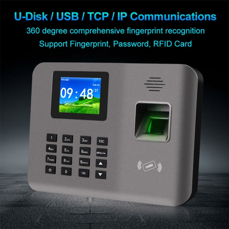 Realand AL325D Fingerprint Time Attendance with 2.4 inch Color Screen & ID Card Function & WiFi & Battery, AL325D Realand AL325D Fingerprint Time Attendance with 2.4 inch Color Screen & ID Card Function & WiFi & Battery, AL325D